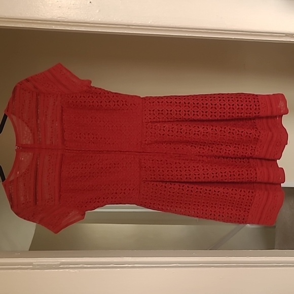 Francesca’s “Lilly” A-Line Lace Above the kneew Dress - Picture 12 of 17